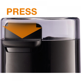 Gorenje | Coffee Grinder | SMK150SB | 150 W | Coffee beans capacity 45 g | Lid safety switch | Black Gorenje | Coffee Grinder | SMK150SB | 150 W | Coffee beans capacity 45 g | Lid safety switch | Black