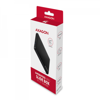AXAGON Screwless USB 3.2 Gen 1 - SATA 6G external box for 2.5