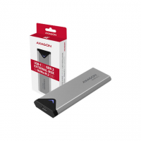 AXAGON External SuperSpeed+ USB-C metal box for M.2 NVMe SSD disks having sizes of up 42 to 80 mm AXAGON External SuperSpeed+ USB-C metal box for M.2 NVMe SSD disks having sizes of up 42 to 80 mm