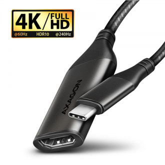 AXAGON | Active converter | USB-C to HDMI | 0.25 m AXAGON | Active converter | USB-C to HDMI | 0.25 m