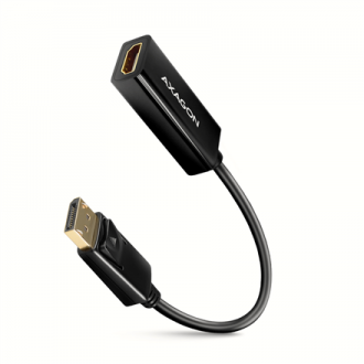 AXAGON | Active adapter | DisplayPort to HDMI | 0.15 m AXAGON | Active adapter | DisplayPort to HDMI | 0.15 m