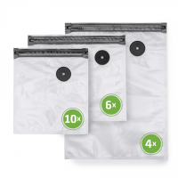 Caso | Vacu ZIP-Bags Set | 01243 | Transparent Caso | Vacu ZIP-Bags Set | 01243 | Transparent