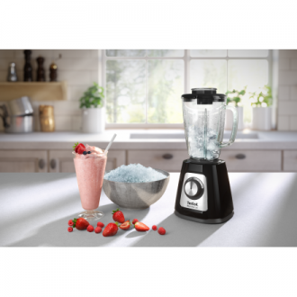 TEFAL | Blender | BlendForce 2 BL435831 | Tabletop | 800 W | Jar material Glass | Jar capacity 1.75 L | Ice crushing | Black TEFAL | Blender | BlendForce 2 BL435831 | Tabletop | 800 W | Jar material Glass | Jar capacity 1.75 L | Ice crushing | Black