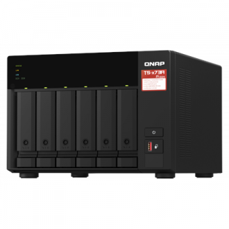 QNAP | 6-Bay QTS and QuTS hero NAS | TS-673A-8G | Up to 6 HDD/SSD Hot-Swap | AMD Ryzen | Ryzen V1500B Quad-Core | Processor freq QNAP | 6-Bay QTS and QuTS hero NAS | TS-673A-8G | Up to 6 HDD/SSD Hot-Swap | AMD Ryzen | Ryzen V1500B Quad-Core | Processor freq