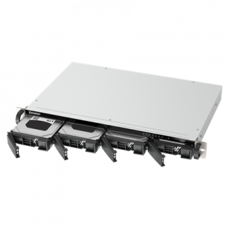 QNAP Compact 1U short-depth rackmount 2.5GbE NAS | TS-433eU | Cortex-A55 | 4 GB QNAP Compact 1U short-depth rackmount 2.5GbE NAS | TS-433eU | Cortex-A55 | 4 GB