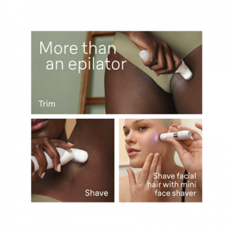 Braun Epilator | SES9-341 Silk- pil 9 | Operating time (max) 50 min | Number of power levels 2 | Wet & Dry | White