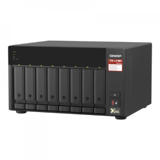 QNAP | 8-Bay QTS and QuTS hero NAS | TS-873A-8G | Up to 8 HDD/SSD Hot-Swap | AMD Ryzen | Ryzen V1500B Quad-Core | Processor freq QNAP | 8-Bay QTS and QuTS hero NAS | TS-873A-8G | Up to 8 HDD/SSD Hot-Swap | AMD Ryzen | Ryzen V1500B Quad-Core | Processor freq