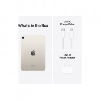 Apple iPad Mini (A17 Pro) Wi-Fi + Cellular 256GB Starlight | Apple Apple iPad Mini (A17 Pro) Wi-Fi + Cellular 256GB Starlight | Apple