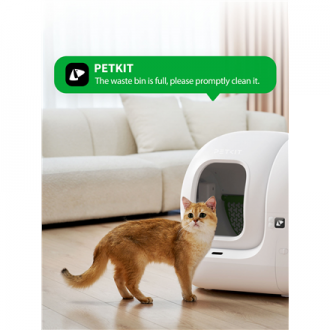 PETKIT PURA MAX 2 Self-Cleaning Cat Litter, Green + Magnetic Cat Litter Remover | P99022 | White