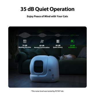 PETKIT PURA MAX 2 Self-Cleaning Cat Litter, Green + Magnetic Cat Litter Remover | P99022 | White