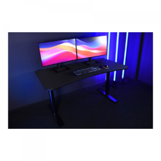 Arozzi Arena Gaming Desk - Pure Black | Arozzi