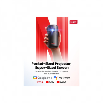 Anker Nebula Capsule 3 Mini Portable Laser Projector | Full HD (1920x1080) | 300 ANSI lumens | Black | Wi-Fi Anker Nebula Capsule 3 Mini Portable Laser Projector | Full HD (1920x1080) | 300 ANSI lumens | Black | Wi-Fi