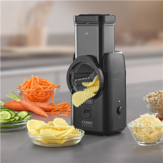 Caso | Electric Multi-Grater | MultiSlicer | Black | 80 W Caso | Electric Multi-Grater | MultiSlicer | Black | 80 W