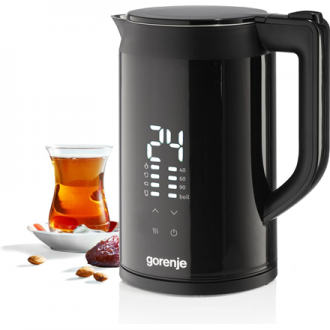 Gorenje Kettle | K17DWDII | Electric | 2200 W | 1.7 L | Stainless Steel | 360 rotational base | Black Gorenje Kettle | K17DWDII | Electric | 2200 W | 1.7 L | Stainless Steel | 360 rotational base | Black