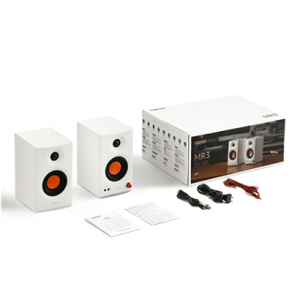 Edifier | Powered Studio Monitor Speakers | MR3 | 18W x 2 W | Bluetooth | White | 85 dB | Wireless connection