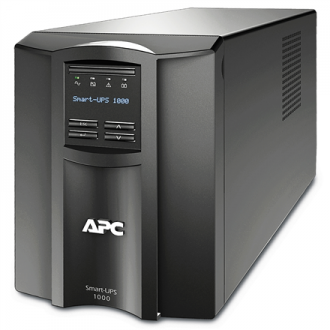 Schneider Electric APC Smart-UPS, Tower, 8x IEC C13 outlets, SmartConnect Port+SmartSlot, AVR, LCD | SMT1000IC | 1000 VA | 700 W Schneider Electric APC Smart-UPS, Tower, 8x IEC C13 outlets, SmartConnect Port+SmartSlot, AVR, LCD | SMT1000IC | 1000 VA | 700 W