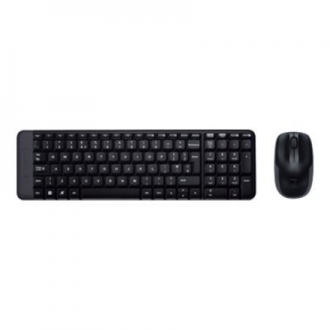 Logitech | Combo Wireless Keyboard and Mouse | MK220 | Keyboard and Mouse | Wireless | Mouse included | US | Black | N/A Logitech | Combo Wireless Keyboard and Mouse | MK220 | Keyboard and Mouse | Wireless | Mouse included | US | Black | N/A
