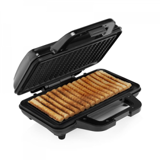 Tristar Waffle fries maker | WF-1171 | 1000 W | Number of pastry 15 | Waffle fries | Black Tristar Waffle fries maker | WF-1171 | 1000 W | Number of pastry 15 | Waffle fries | Black