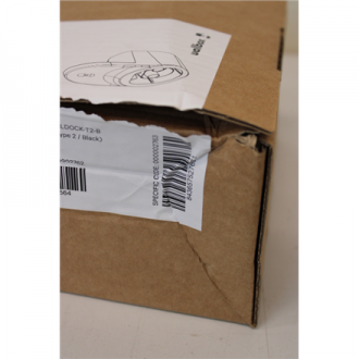 SALE OUT. Wallbox Cable Dock Type 2, Black, DAMAGED PACKAGING, SCRATCHED ON SIDE | Wallbox Cable Dock Type 2 | CBLDOCK-T2-B | DA