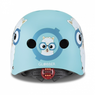 Globber | Light blue | Helmet Elite Lights Buddy, XS/S (48-53 cm) | 507-305 Globber | Light blue | Helmet Elite Lights Buddy, XS/S (48-53 cm) | 507-305