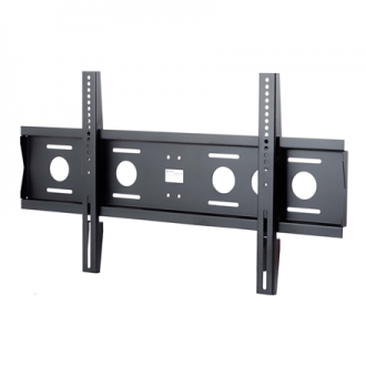 EDBAK Wall mount | Lateral adjustment of the screen once mounted on the wall plate | 50-86 
