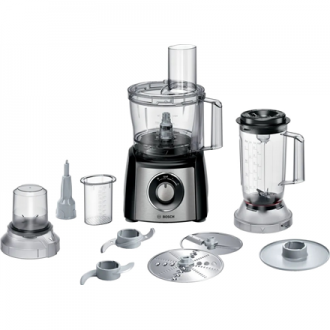Bosch | Food Processor MultiTalent 3 Plus | MCM3PM386 | 900 W | Number of speeds 2 | Bowl capacity 2.3 L | Black/Stainless steel Bosch | Food Processor MultiTalent 3 Plus | MCM3PM386 | 900 W | Number of speeds 2 | Bowl capacity 2.3 L | Black/Stainless steel
