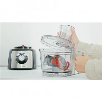 Bosch | Food Processor MultiTalent 3 Plus | MCM3PM386 | 900 W | Number of speeds 2 | Bowl capacity 2.3 L | Black/Stainless steel Bosch | Food Processor MultiTalent 3 Plus | MCM3PM386 | 900 W | Number of speeds 2 | Bowl capacity 2.3 L | Black/Stainless steel