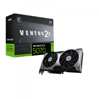 MSI GeForce RTX 5070 12G VENTUS 2X OC | NVIDIA | 12 GB | GeForce RTX 5070 | GDDR7 | HDMI ports quantity 1 | PCI Express Gen 5 MSI GeForce RTX 5070 12G VENTUS 2X OC | NVIDIA | 12 GB | GeForce RTX 5070 | GDDR7 | HDMI ports quantity 1 | PCI Express Gen 5