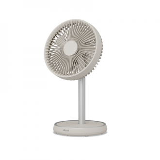 Duux Fan | Rize Flex | Stand Fan | Greige | Diameter 21 cm | Number of speeds 4 | Oscillation | 10 W | No