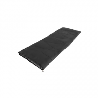 Easy Camp Starling Square Black 10 C | Sleeping Bag | 190 x 75 cm | 5 to 15 C | One-way, L-shaped