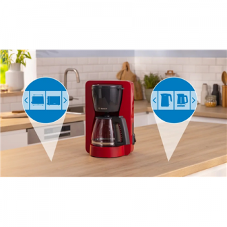 Bosch Coffee Maker | TKA2M114 MyMoment | Drip | 1200 W | Red