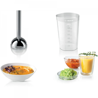Bosch Hand Blender | MSM2610B CleverMixx | Hand Blender | 600 W | Number of speeds 1 | Black/Grey