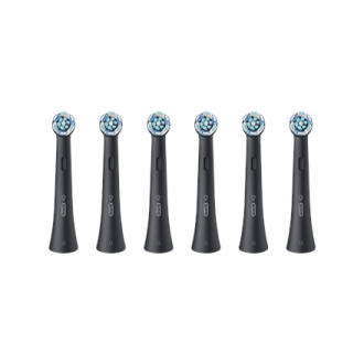 Oral-B Replaceable toothbrush heads | iO UltimateClean | Heads | For adults | Number of brush heads included 6 | Black
