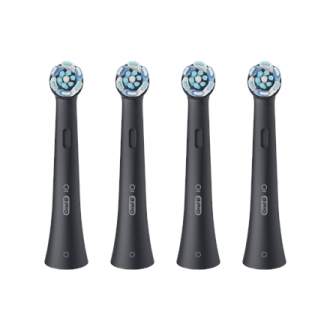 Oral-B Replaceable toothbrush heads | iO UltimateClean | Heads | For adults | Number of brush heads included 4 | Black Oral-B Replaceable toothbrush heads | iO UltimateClean | Heads | For adults | Number of brush heads included 4 | Black