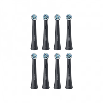Oral-B Replaceable toothbrush heads | iO UltimateClean | Heads | For adults | Number of brush heads included 8 | Black