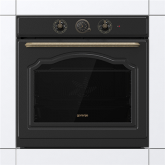 Gorenje Oven | BOS67372CLB | 77 L | Electric | AquaClean | Mechanical control | Steam function | Height 59.5 cm | Width 59.5 cm Gorenje Oven | BOS67372CLB | 77 L | Electric | AquaClean | Mechanical control | Steam function | Height 59.5 cm | Width 59.5 cm