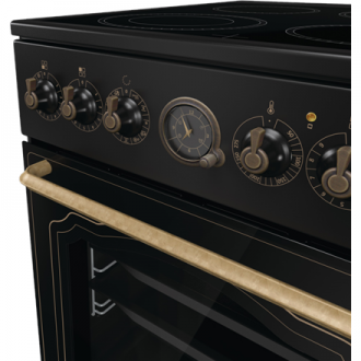 Gorenje Cooker | GECS5B70CLB | Hob type Vitroceramic | Oven type Electric | Black | Width 50 cm | Depth 59.4 cm | 70 L Gorenje Cooker | GECS5B70CLB | Hob type Vitroceramic | Oven type Electric | Black | Width 50 cm | Depth 59.4 cm | 70 L