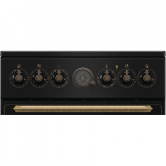 Gorenje Cooker | GECS5B70CLB | Hob type Vitroceramic | Oven type Electric | Black | Width 50 cm | Depth 59.4 cm | 70 L Gorenje Cooker | GECS5B70CLB | Hob type Vitroceramic | Oven type Electric | Black | Width 50 cm | Depth 59.4 cm | 70 L