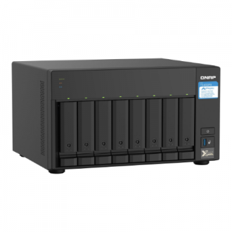 QNAP | 8-Bay QTS NAS | TS-832PX-4G | Up to 8 HDD/SSD Hot-Swap | AnnapurnaLabs Alpine | AL324 ARM Cortex-A57 Quad-Core | Processo QNAP | 8-Bay QTS NAS | TS-832PX-4G | Up to 8 HDD/SSD Hot-Swap | AnnapurnaLabs Alpine | AL324 ARM Cortex-A57 Quad-Core | Processo