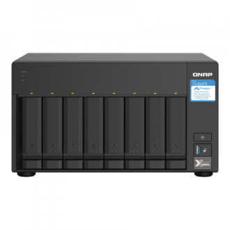 QNAP | 8-Bay QTS NAS | TS-832PX-4G | Up to 8 HDD/SSD Hot-Swap | AnnapurnaLabs Alpine | AL324 ARM Cortex-A57 Quad-Core | Processo QNAP | 8-Bay QTS NAS | TS-832PX-4G | Up to 8 HDD/SSD Hot-Swap | AnnapurnaLabs Alpine | AL324 ARM Cortex-A57 Quad-Core | Processo