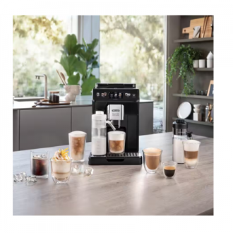 Delonghi Coffee Maker | ECAM450.65.G Eletta Explore | Pump pressure 19 bar | Built-in milk frother | Automatic | 1450 W | Grey