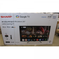 Sharp | 65GR8265E | 65 | Smart TV | Google TV | UHD | DAMAGED PACKAGING