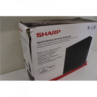 SALE OUT. Sharp AQUOS Wireless Surround Subwoofer | Sharp | AQUOS Surround Subwoofer | CP-AWS0101 | Wi-Fi | DAMAGED PACKAGING | 