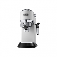 Delonghi | Dedica Pump Espresso | EC685W | Pump pressure 15 bar | Built-in milk frother | Semi-automatic | 1300 W | White 