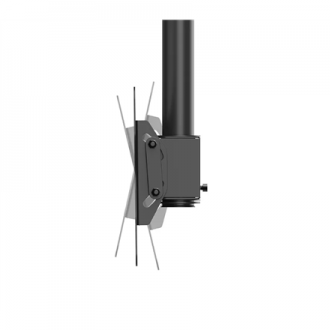 Neomounts CL35-340BL12 Monitor/TV mount Ceiling | Adjustable Height, Rotate, Tilt, Swivel | 23-42 
