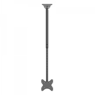 Neomounts CL35-340BL12 Monitor/TV mount Ceiling | Adjustable Height, Rotate, Tilt, Swivel | 23-42 