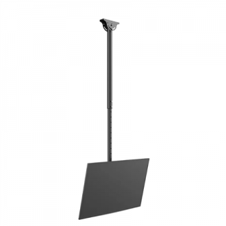 Neomounts CL35-340BL12 Monitor/TV mount Ceiling | Adjustable Height, Rotate, Tilt, Swivel | 23-42 