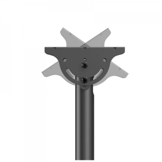 Neomounts CL35-440BL16XL Monitor/TV Mount Ceiling | Adjustable Height, Rotate, Tilt, Swivel | 37-70 