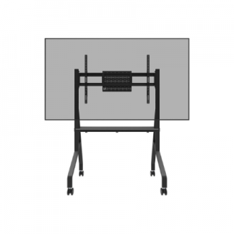 Neomounts Floor stand | FL50-525BL1 TV trolley | Adjustable Height | 55-86 