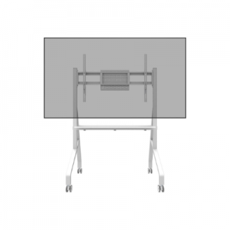 Neomounts Floor stand | FL50-525WH1 TV trolley | Adjustable Height | 55-86 